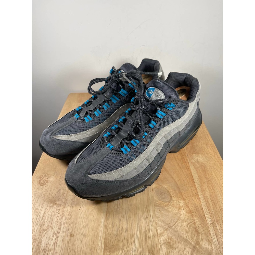 Nike Air Max 95 Anthricite Grey Blue Casual Sneaker 609048-052 size 13